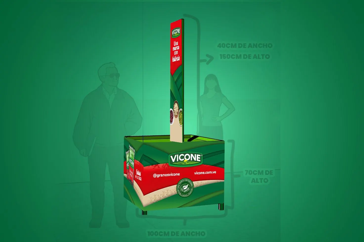 Despliegue visual del ecosistema de marca