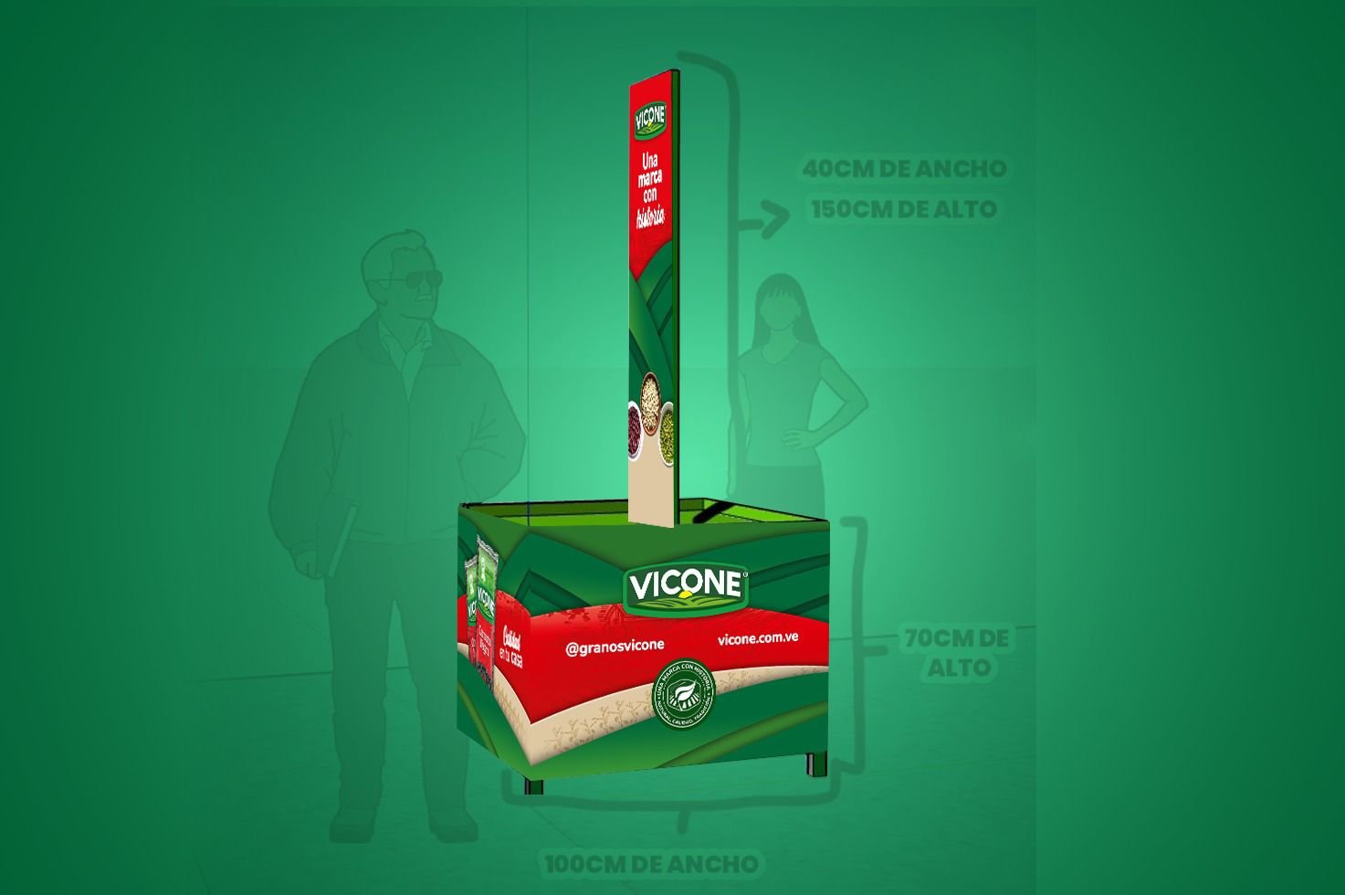 Despliegue visual del ecosistema de marca